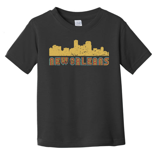 Retro New Orleans Louisiana Skyline Infant / Toddler T-Shirt