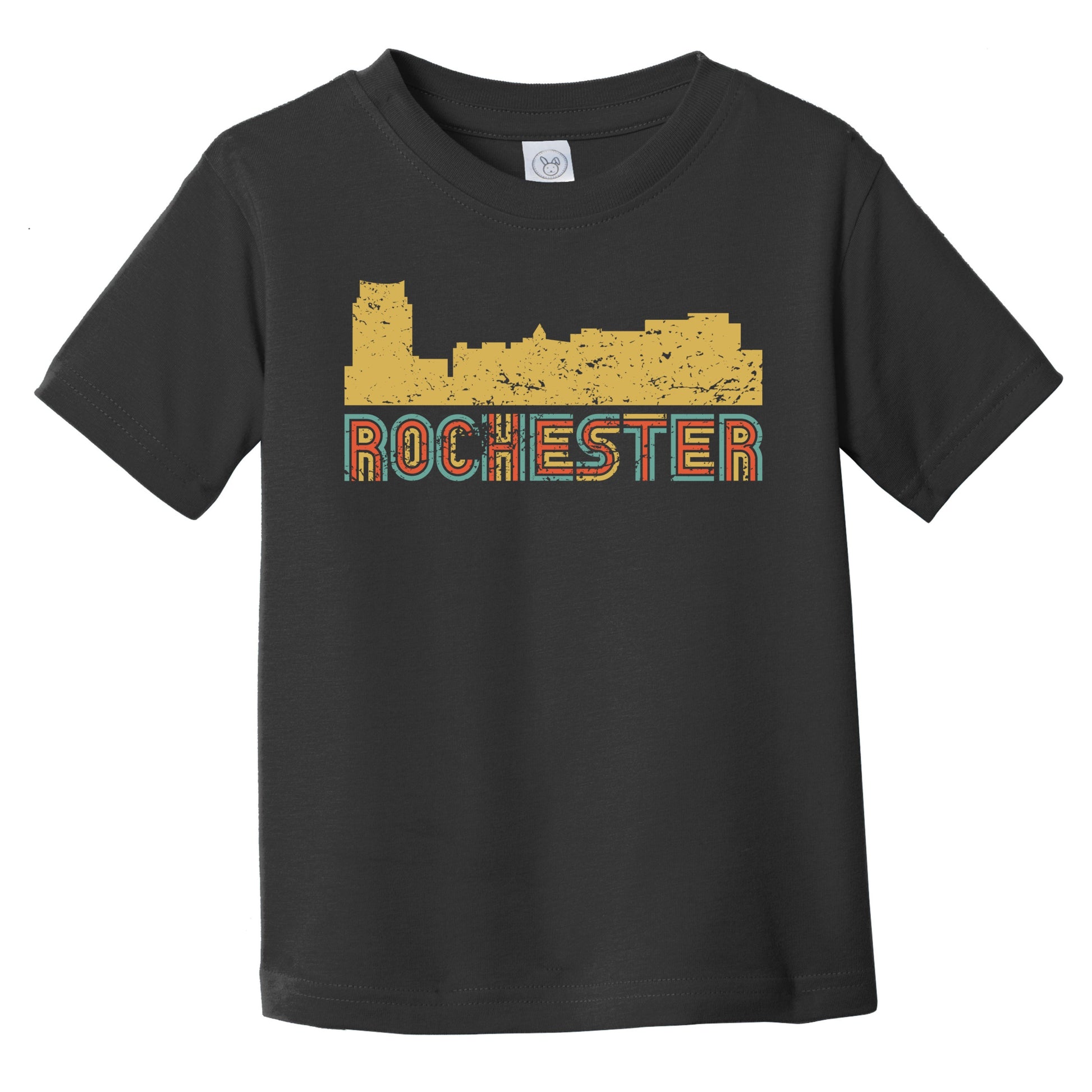 Retro Rochester Minnesota Skyline Infant / Toddler T-Shirt