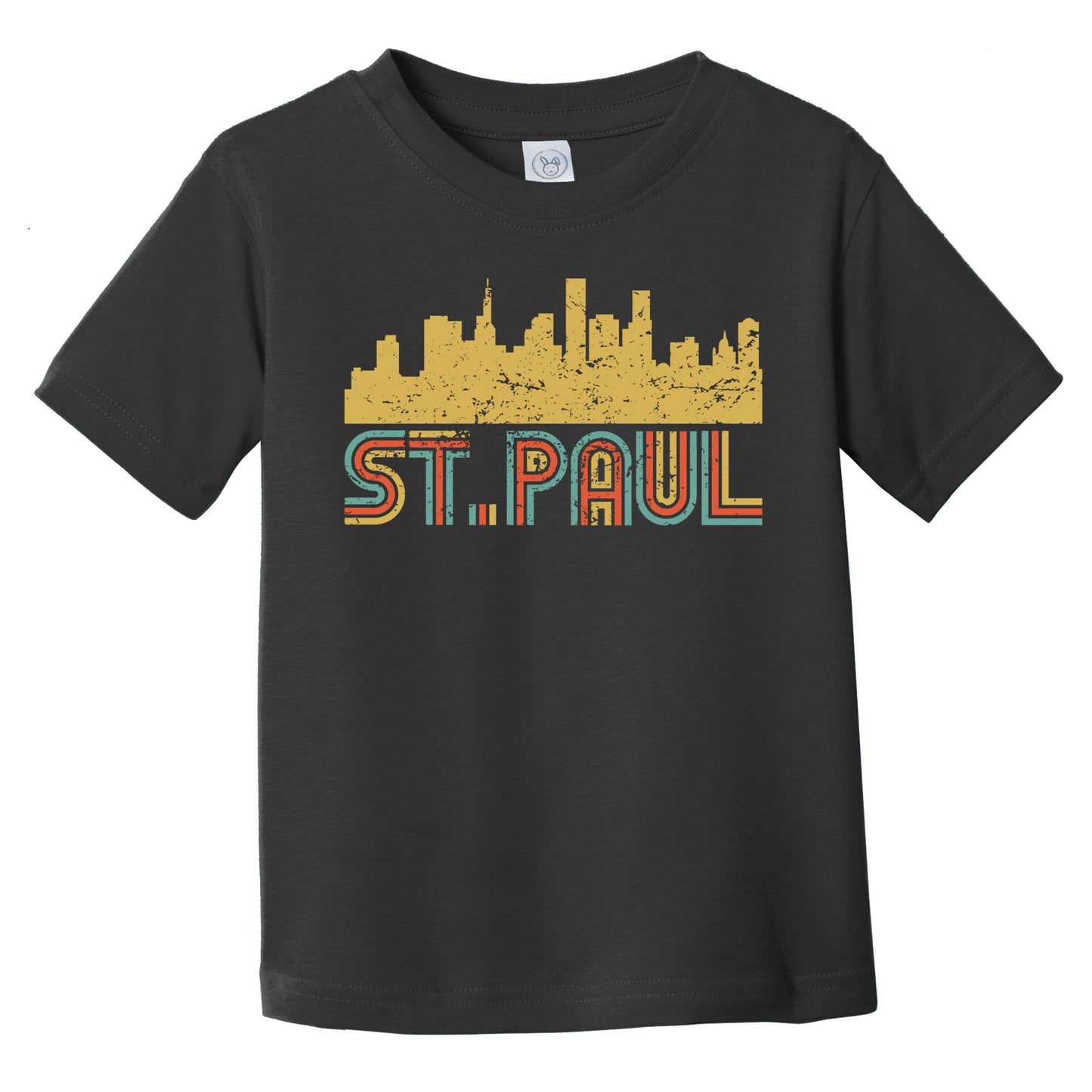 Retro St. Paul Minnesota Skyline Infant / Toddler T-Shirt