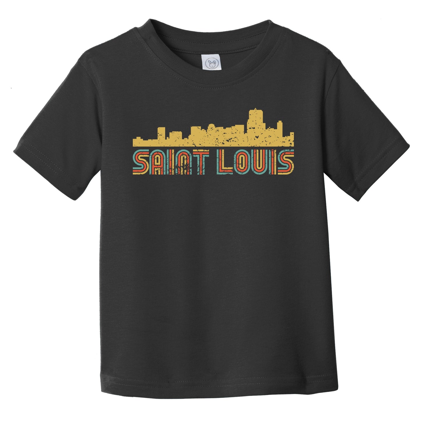 Retro Saint Louis Missouri Skyline Infant / Toddler T-Shirt