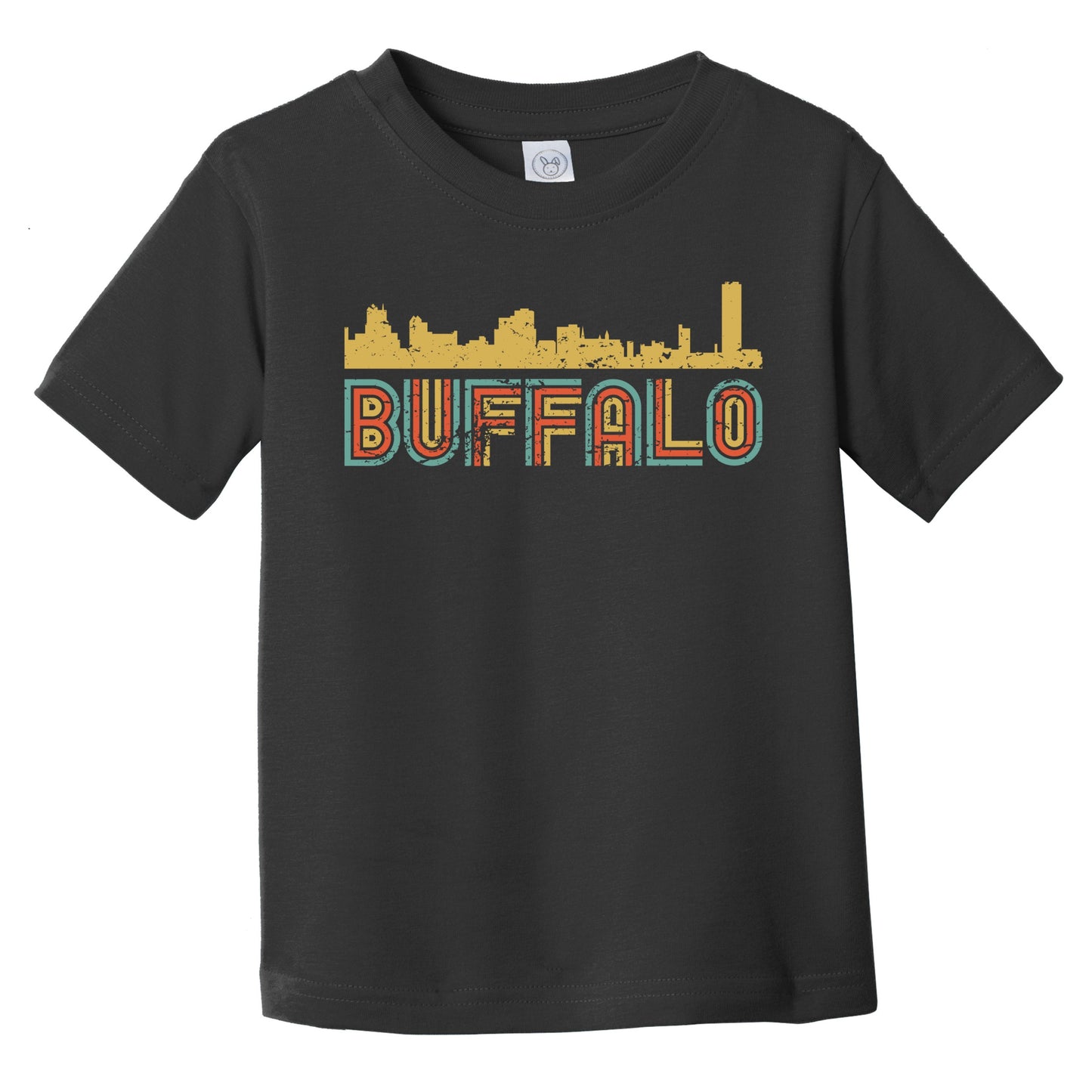 Retro Buffalo New York Skyline Infant / Toddler T-Shirt
