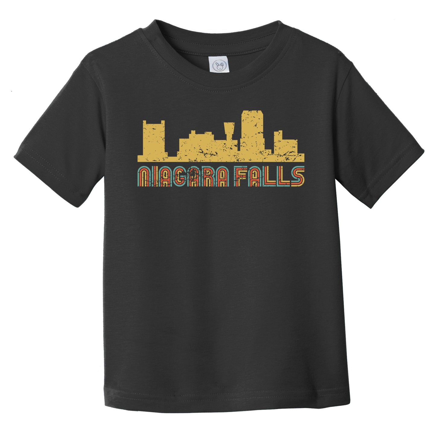 Retro Niagara Falls New York Skyline Infant / Toddler T-Shirt