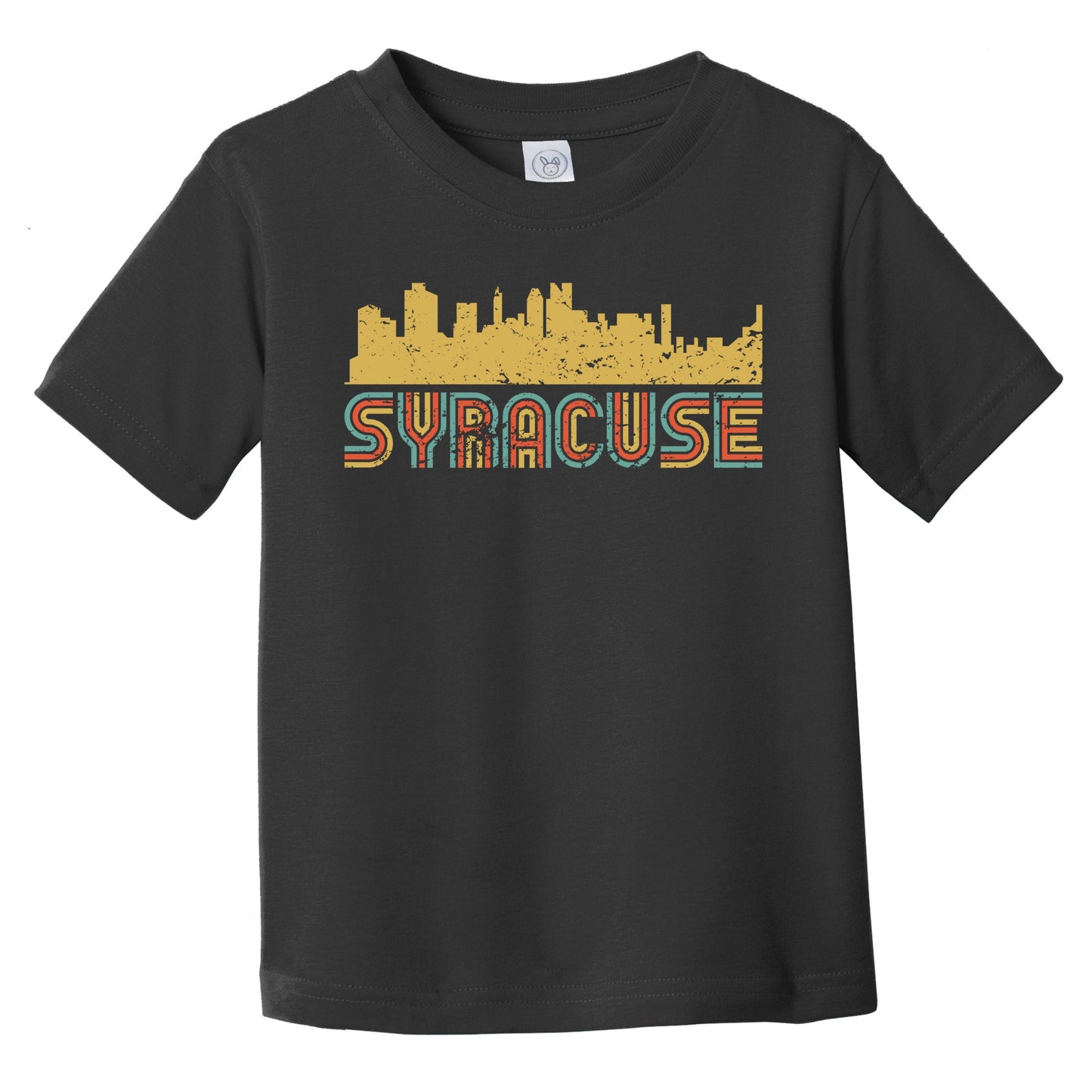 Retro Syracuse New York Skyline Infant / Toddler T-Shirt