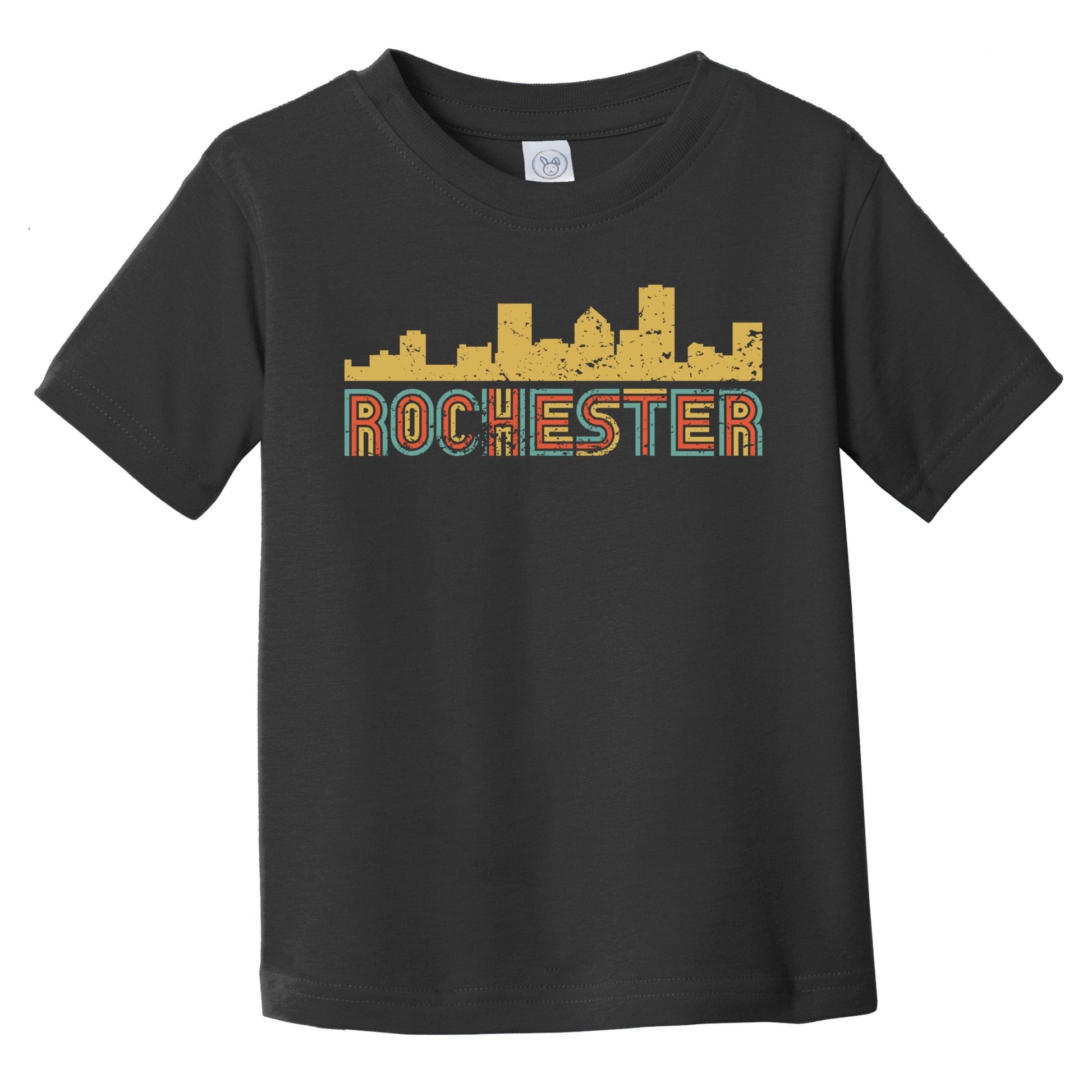 Retro Rochester New York Skyline Infant / Toddler T-Shirt