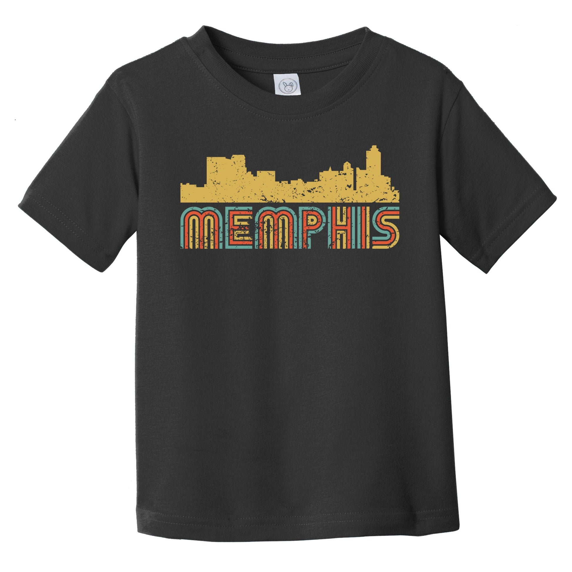 Retro Memphis Tennessee Skyline Infant / Toddler T-Shirt