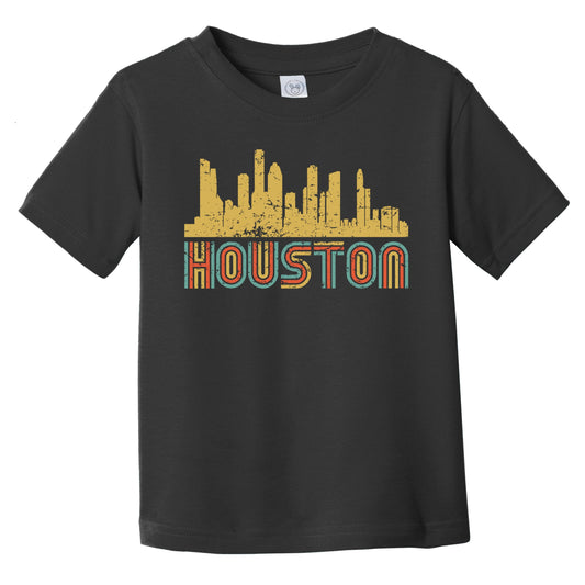 Retro Houston Texas Skyline Infant / Toddler T-Shirt