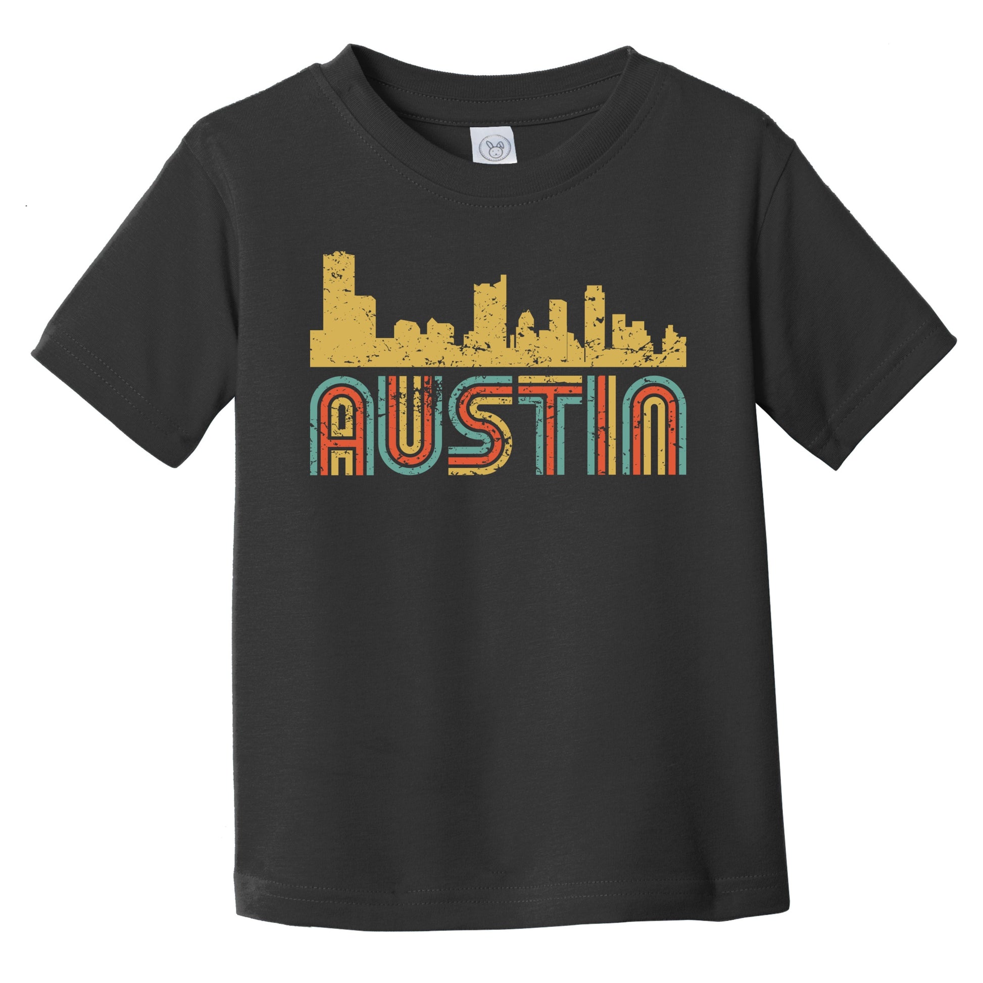 Retro Austin Texas Skyline Infant / Toddler T-Shirt