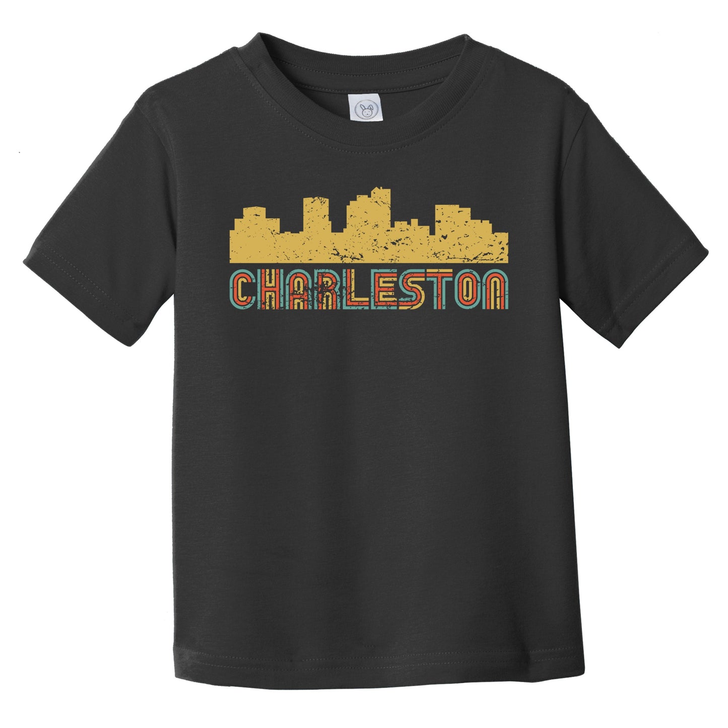 Retro Charleston West Virginia Skyline Infant / Toddler T-Shirt