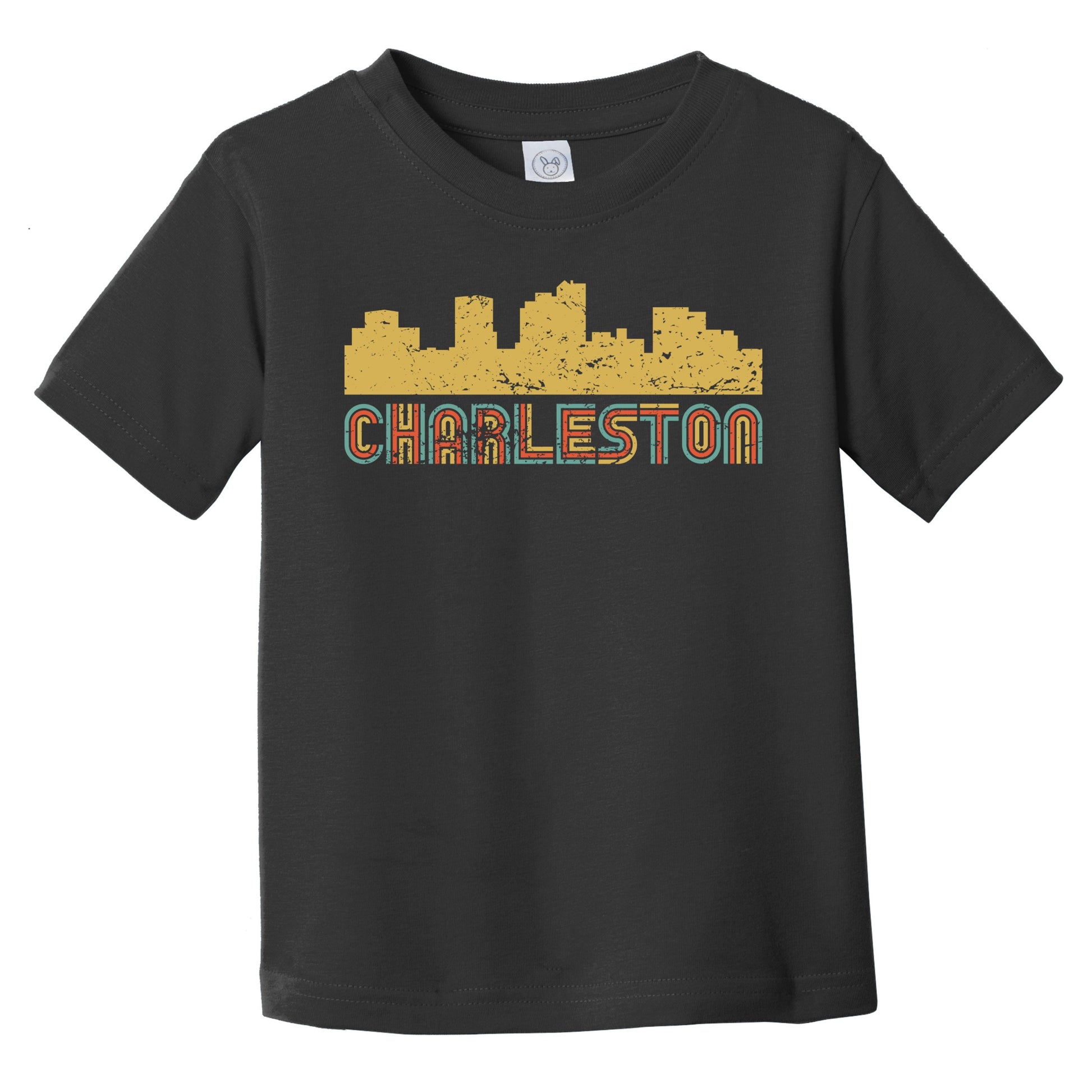 Retro Charleston West Virginia Skyline Infant / Toddler T-Shirt