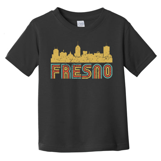 Retro Fresno California Skyline Infant / Toddler T-Shirt