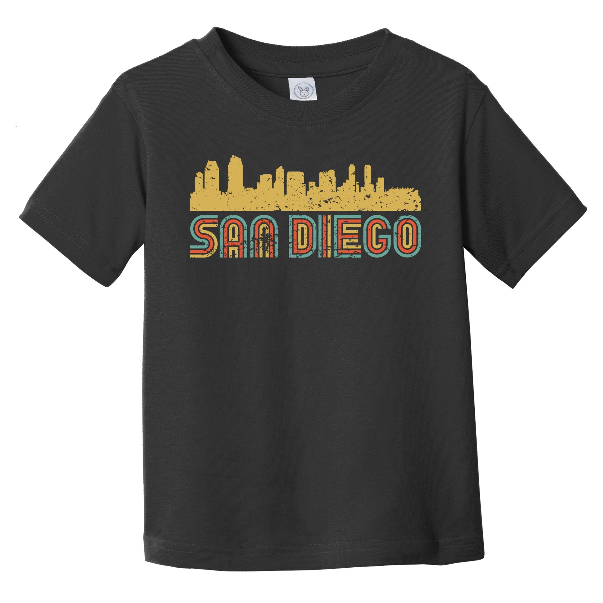 Retro San Diego California Skyline Infant / Toddler T-Shirt