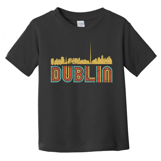 Retro Dublin Ireland Skyline Infant / Toddler T-Shirt