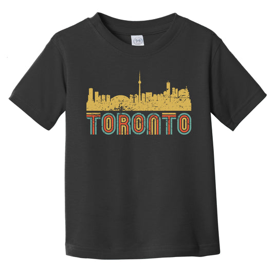 Retro Toronto Ontario Canada Skyline Infant / Toddler T-Shirt