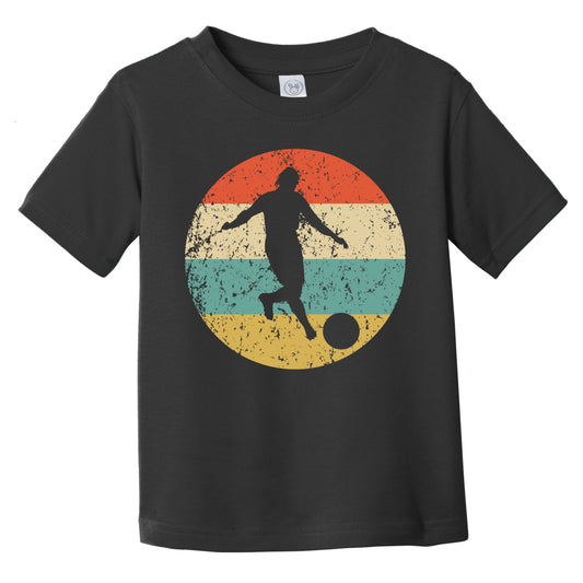 Retro Kickball Player Icon Kickball Infant Toddler T-Shirt