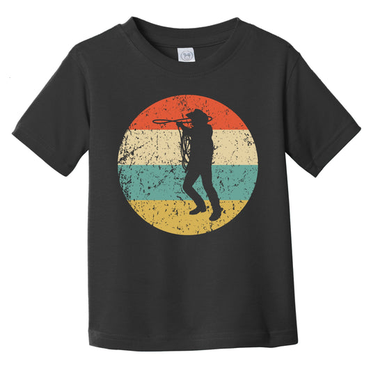 Retro Cowboy Icon Wild West Infant Toddler T-Shirt