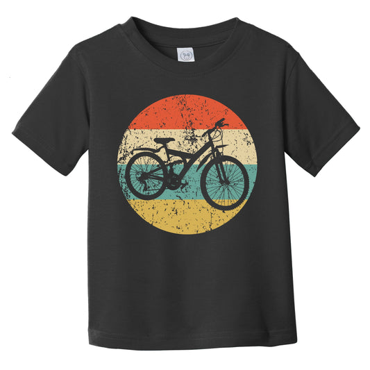 Retro Mountain Bike Icon Mountain Biking Infant Toddler T-Shirt