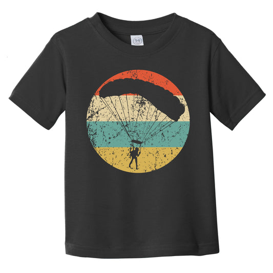 Retro Skydiver Icon Skydiving Infant Toddler T-Shirt