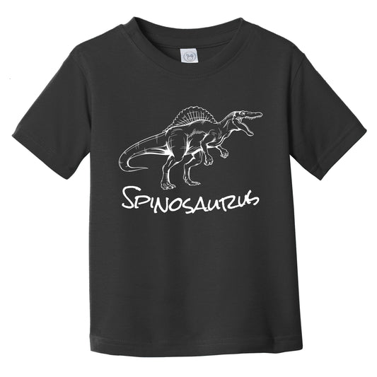 Spinosaurus Sketch Cool Prehistoric Animal Dinosaur Infant Toddler T-Shirt