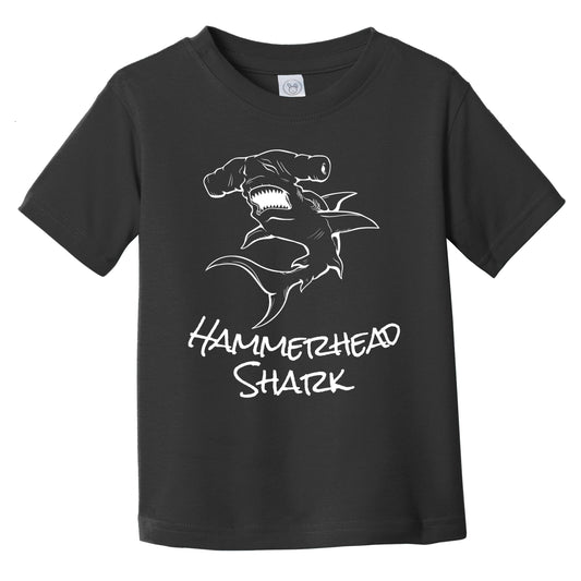 Great Hammerhead Shark Sketch Cool Shark Infant Toddler T-Shirt