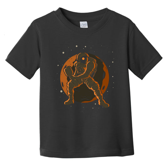 Pickleball Astronaut Outer Space Spaceman Infant Toddler T-Shirt