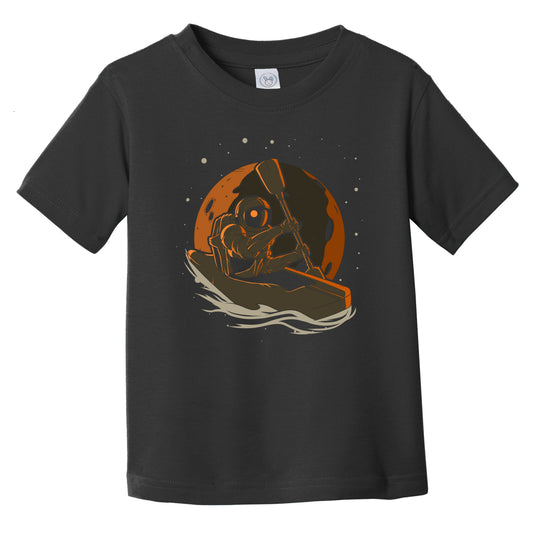 Kayaker Astronaut Outer Space Spaceman Kayaking Infant Toddler T-Shirt 