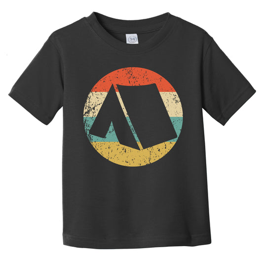 Outdoors Camping Retro Tent Icon Infant Toddler T-Shirt