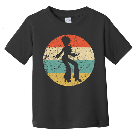 Retro Disco Dancer 1960's 1970's Vintage Style Disco Infant Toddler T-Shirt