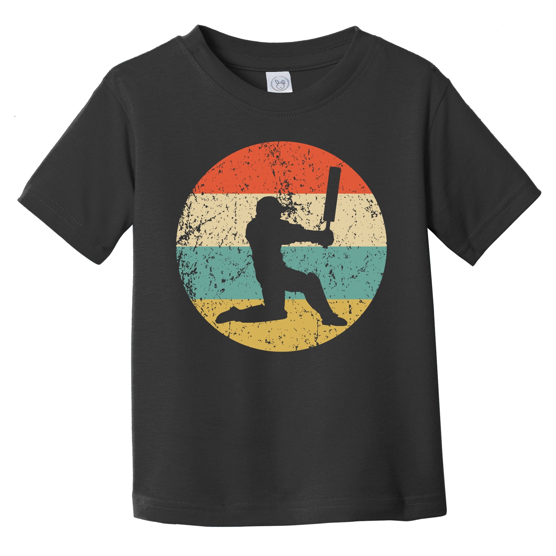 Retro Cricket Player 1960's 1970's Vintage Style Cricket Infant Toddler T-Shirt