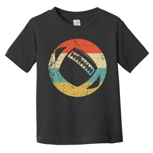 Football Silhouette Retro Sports Infant Toddler T-Shirt