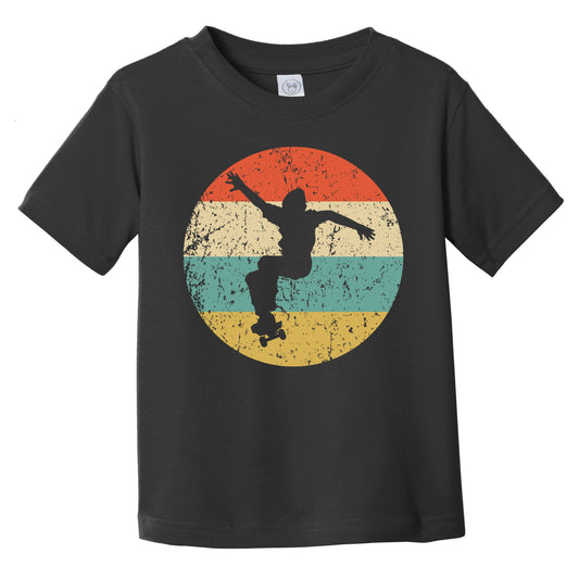 Skateboarder Skateboarding Skater Retro Skateboard Infant Toddler T-Shirt