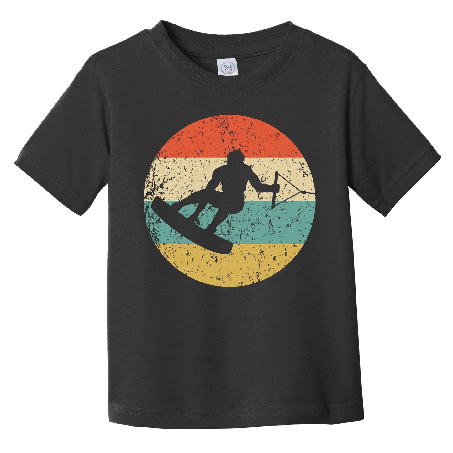 Wakeboarding Wakeboarder Retro Extreme Sports Wakeboard Infant Toddler T-Shirt