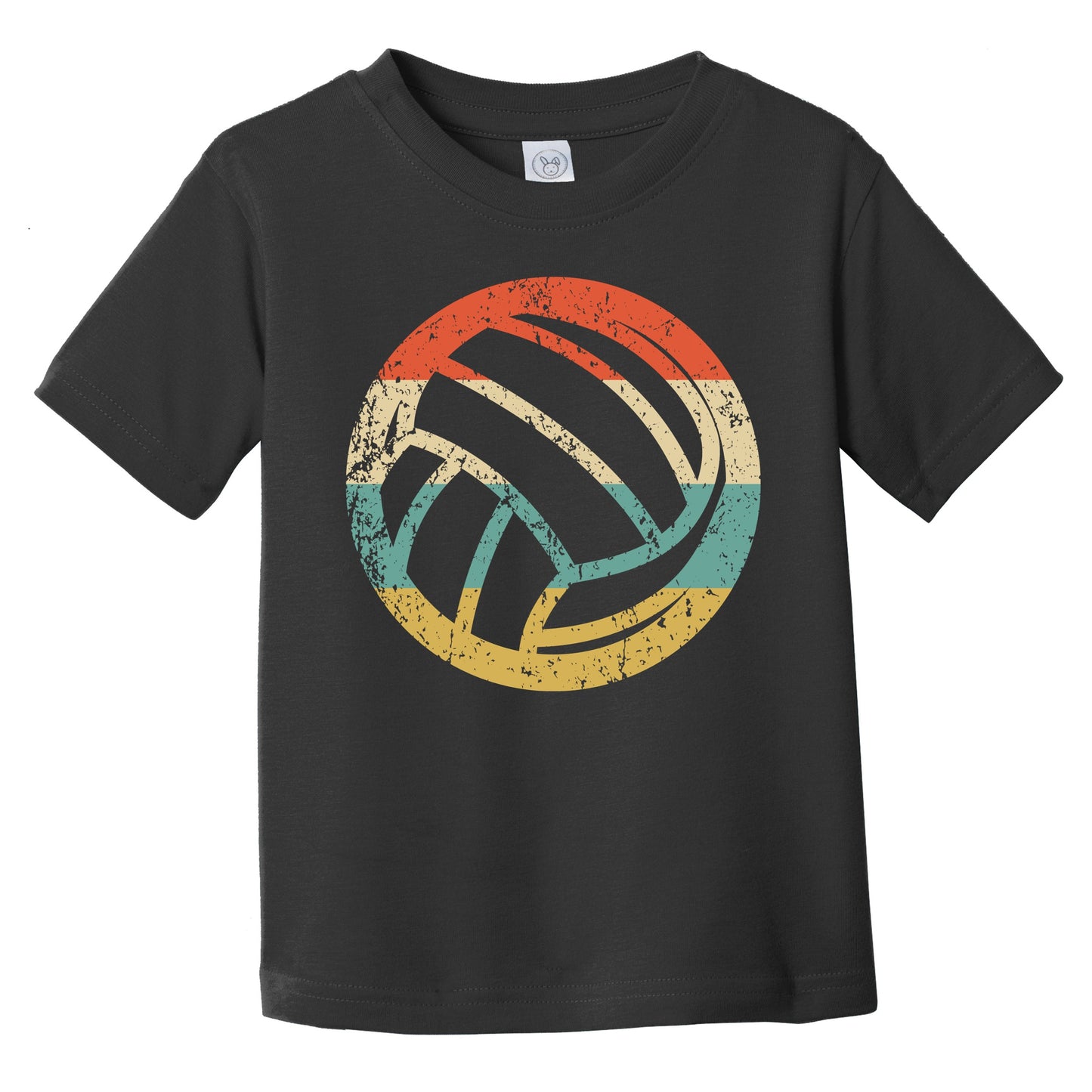 Volleyball Ball Icon Retro Volleyball Infant Toddler T-Shirt
