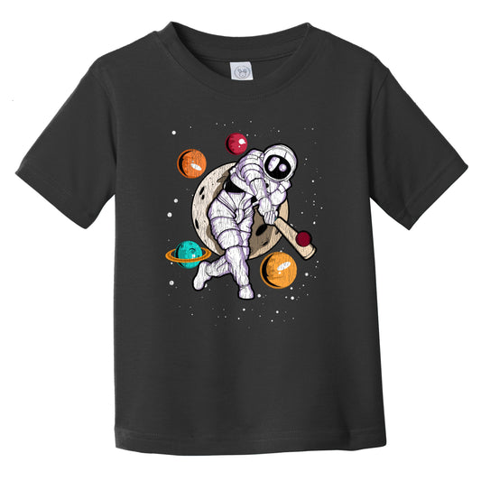 Cricket Astronaut Outer Space Spaceman Distressed Infant Toddler T-Shirt