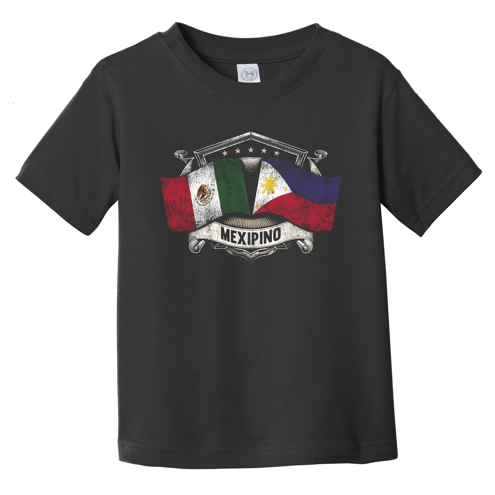 Mexico Philippines Flags Mexican Filipino Mexipino Infant Toddler T-Shirt