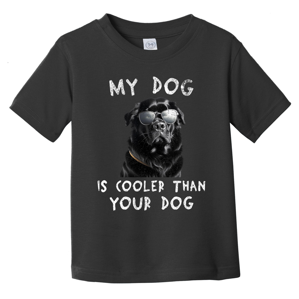 Newfoundland My Dog Is Cooler Than Your Dog Funny Dog Owner Infant Toddler T-Shirt