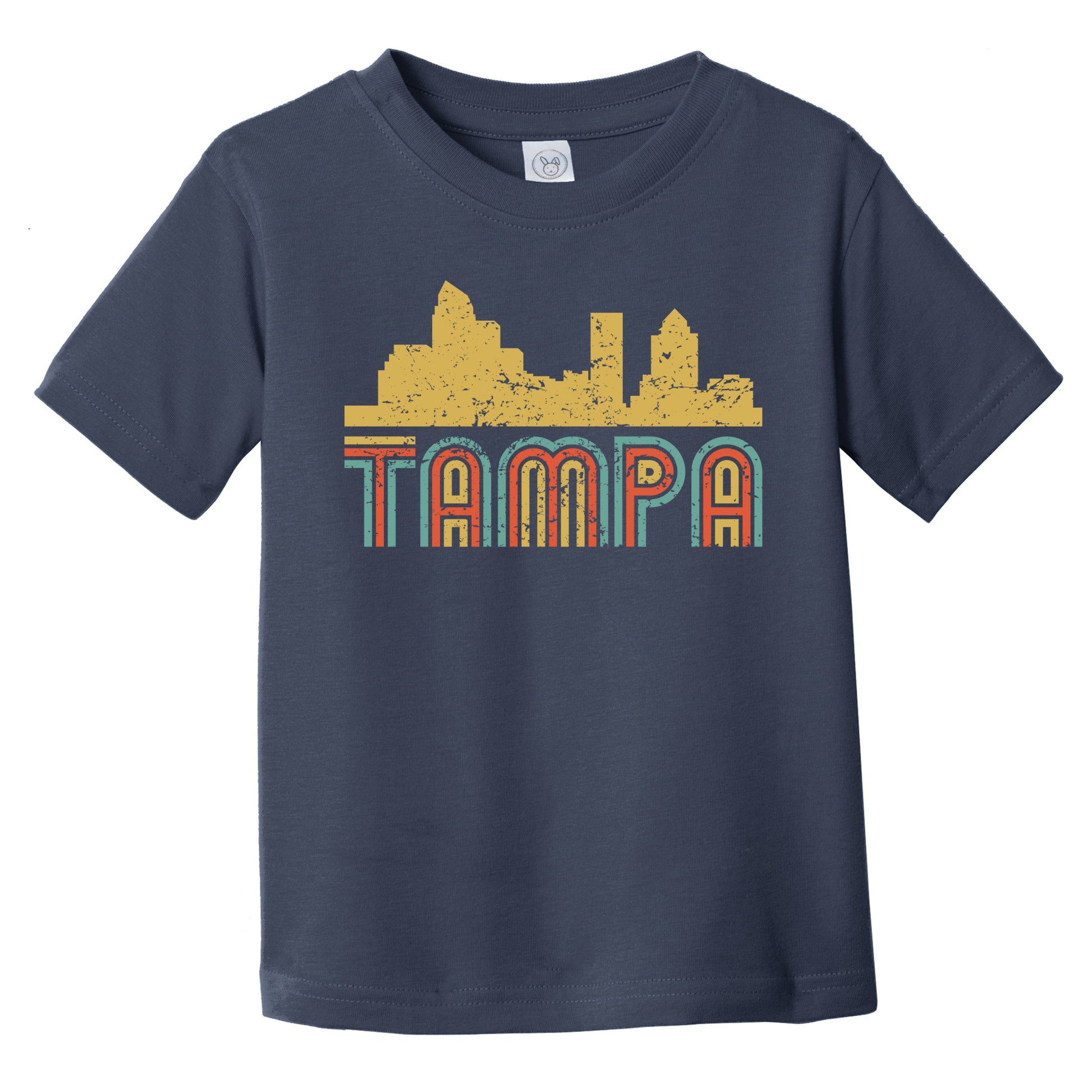 Retro Tampa Florida Skyline Infant / Toddler T-Shirt
