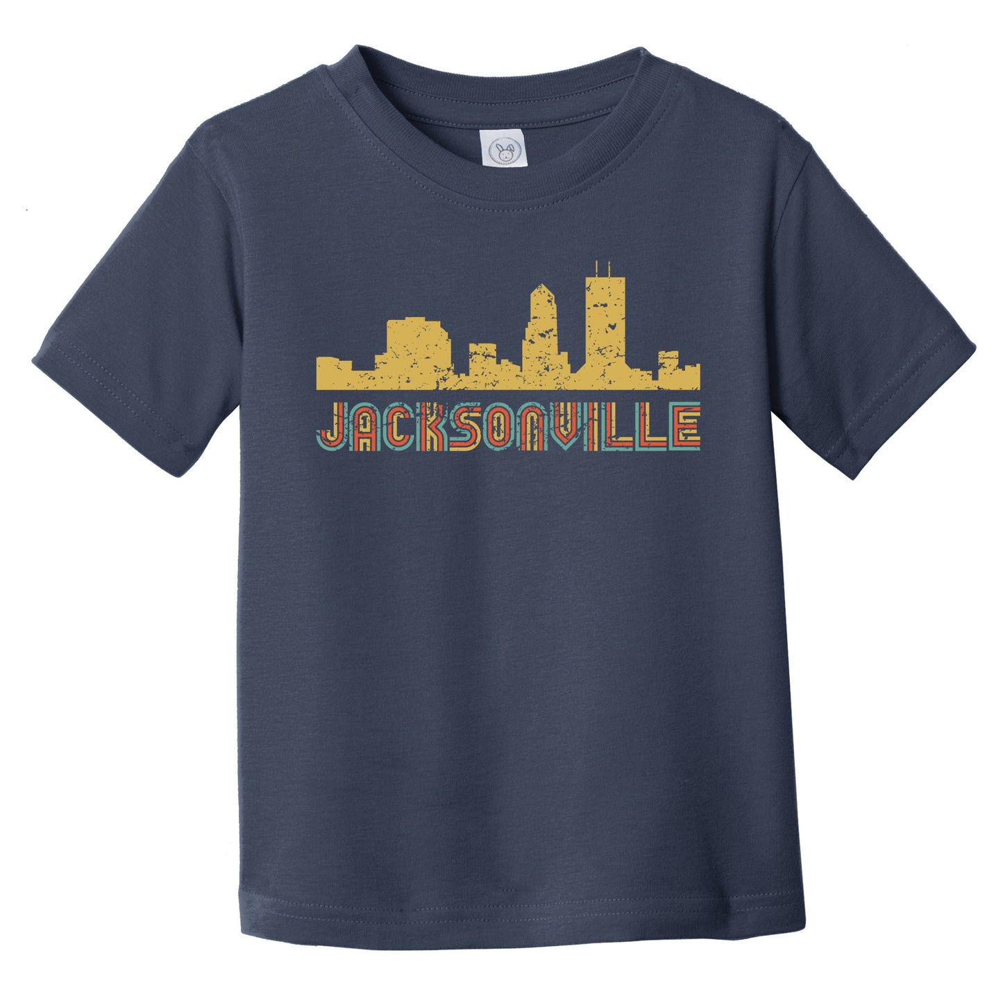 Retro Jacksonville Florida Skyline Infant / Toddler T-Shirt