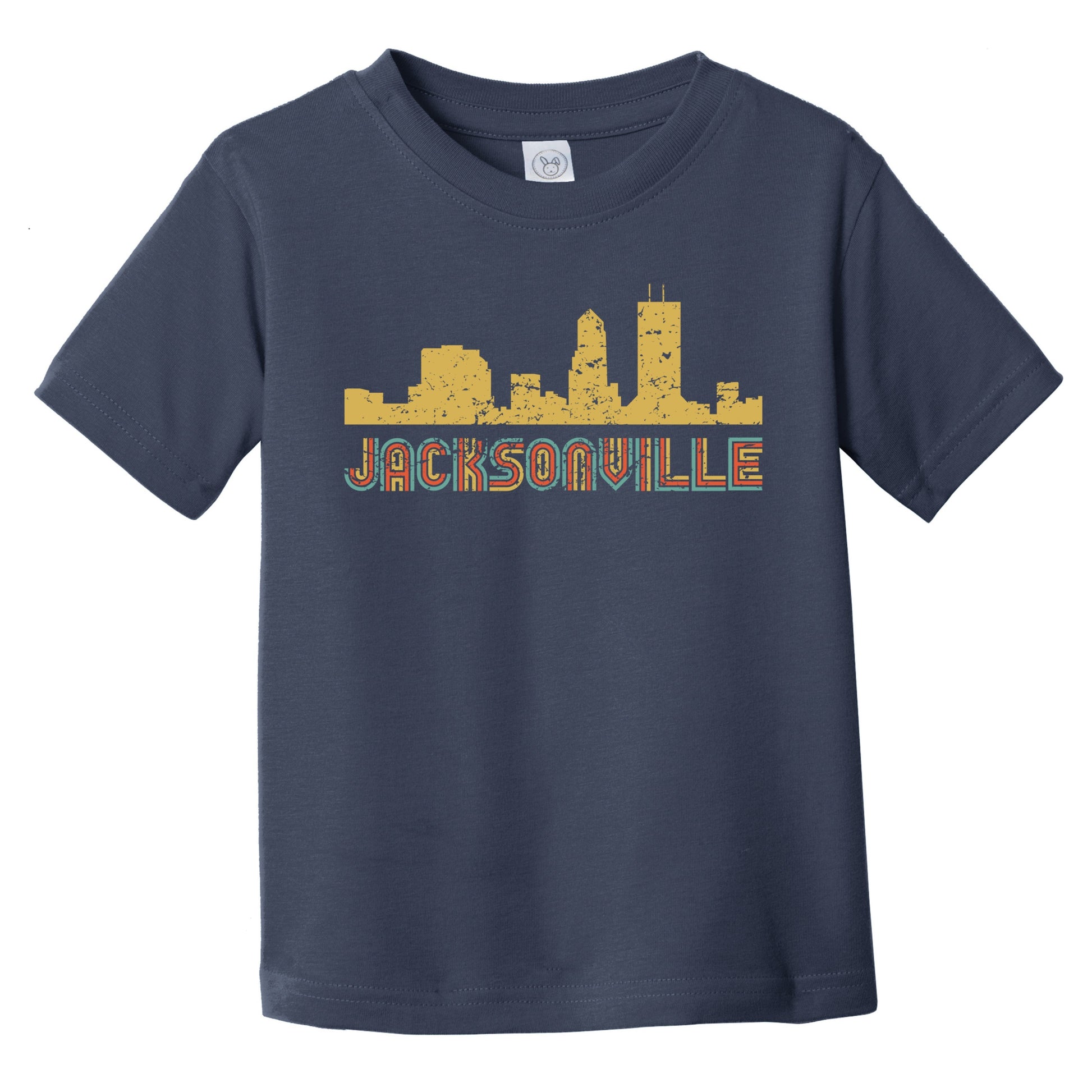 Retro Jacksonville Florida Skyline Infant / Toddler T-Shirt