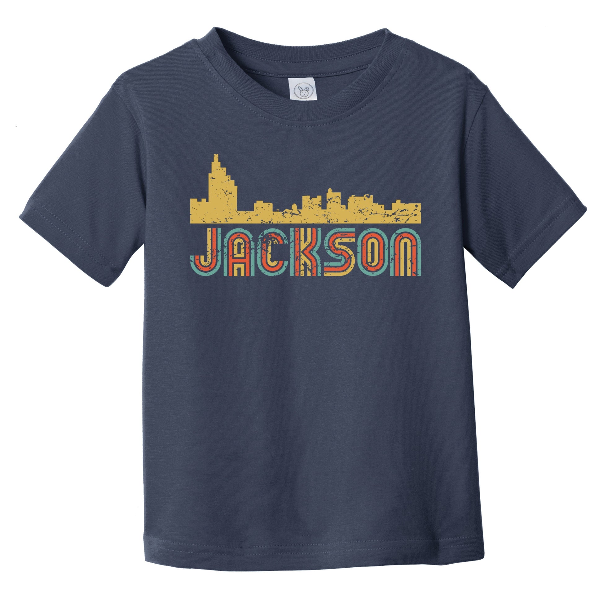 Retro Jackson Mississippi Skyline Infant / Toddler T-Shirt