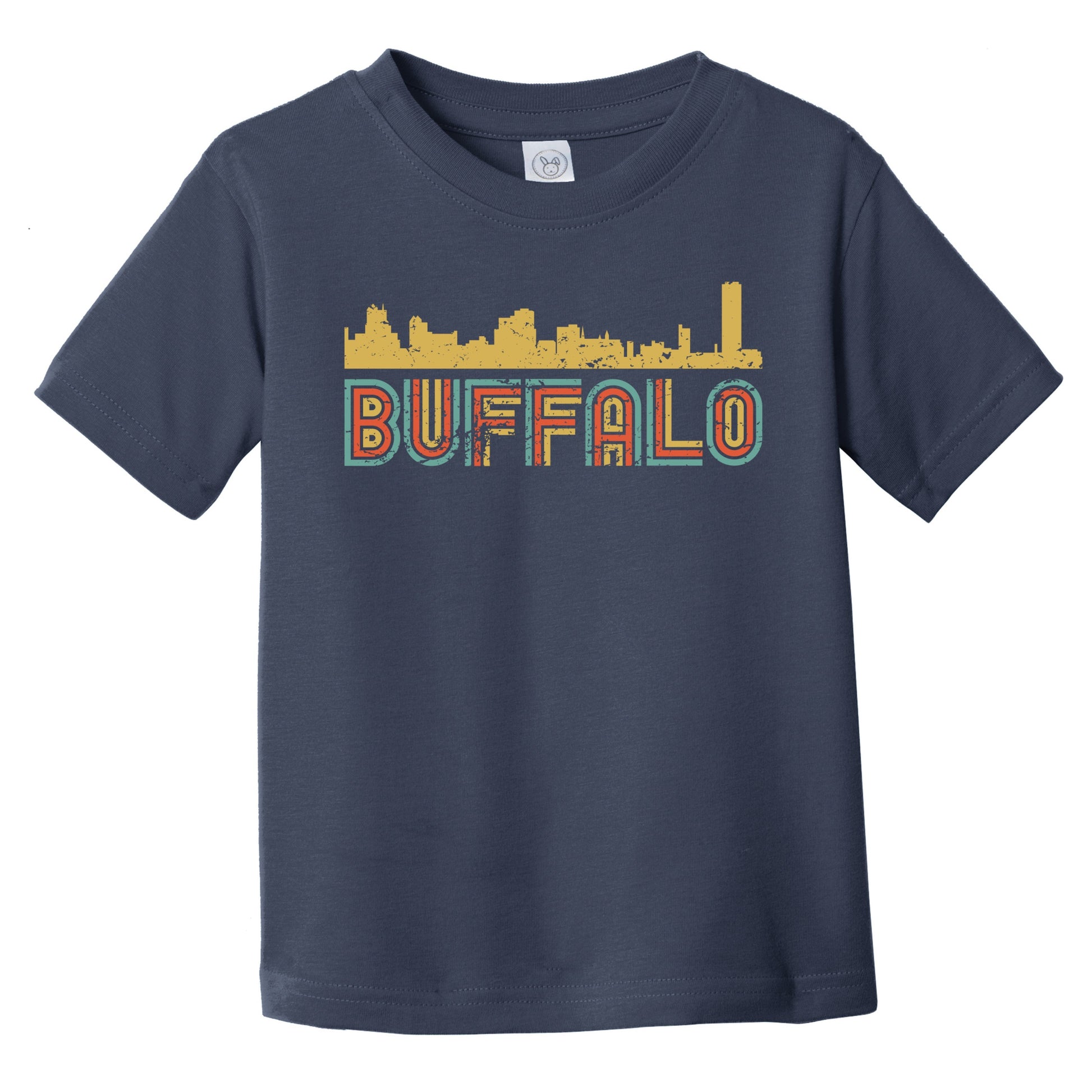 Retro Buffalo New York Skyline Infant / Toddler T-Shirt