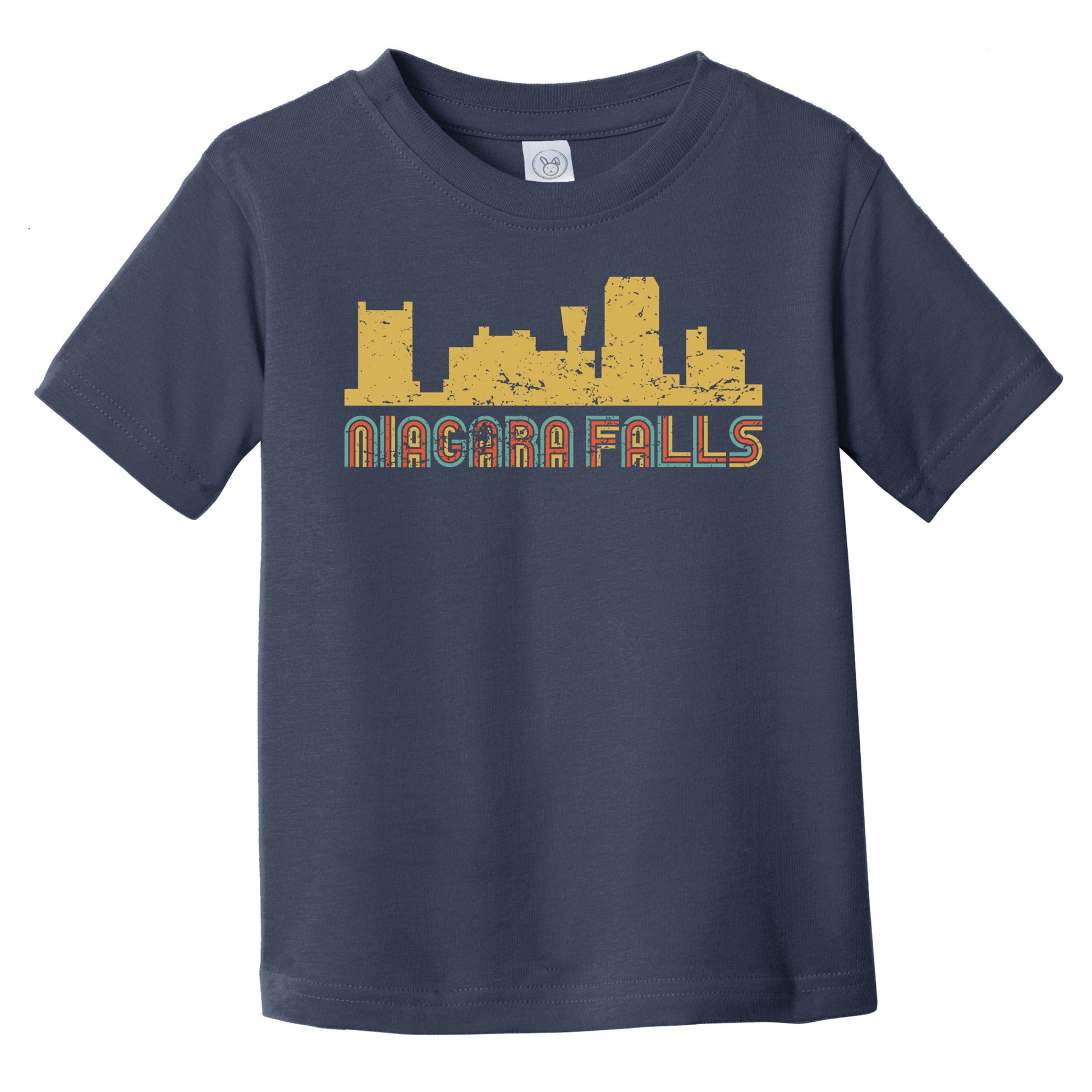 Retro Niagara Falls New York Skyline Infant / Toddler T-Shirt