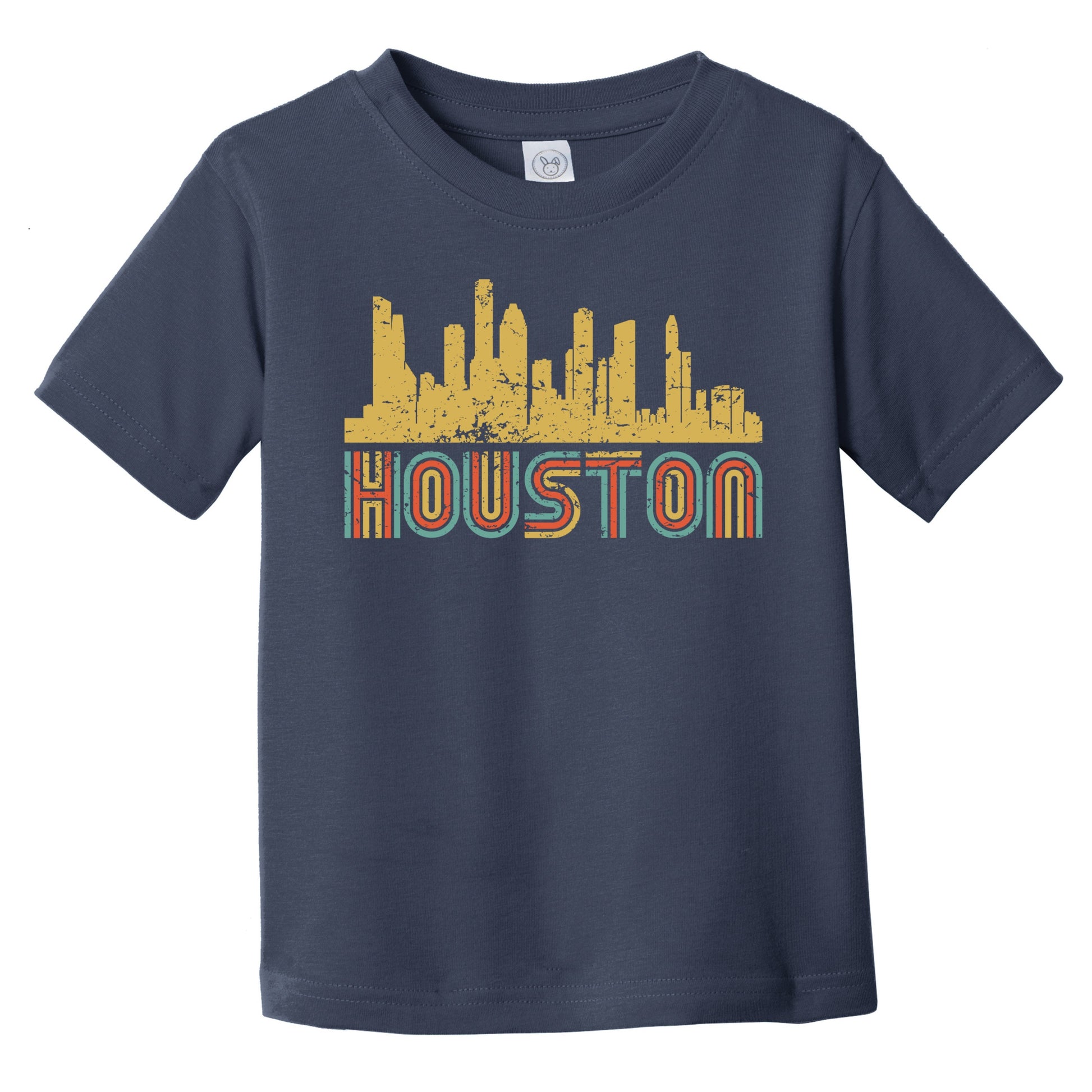 Retro Houston Texas Skyline Infant / Toddler T-Shirt