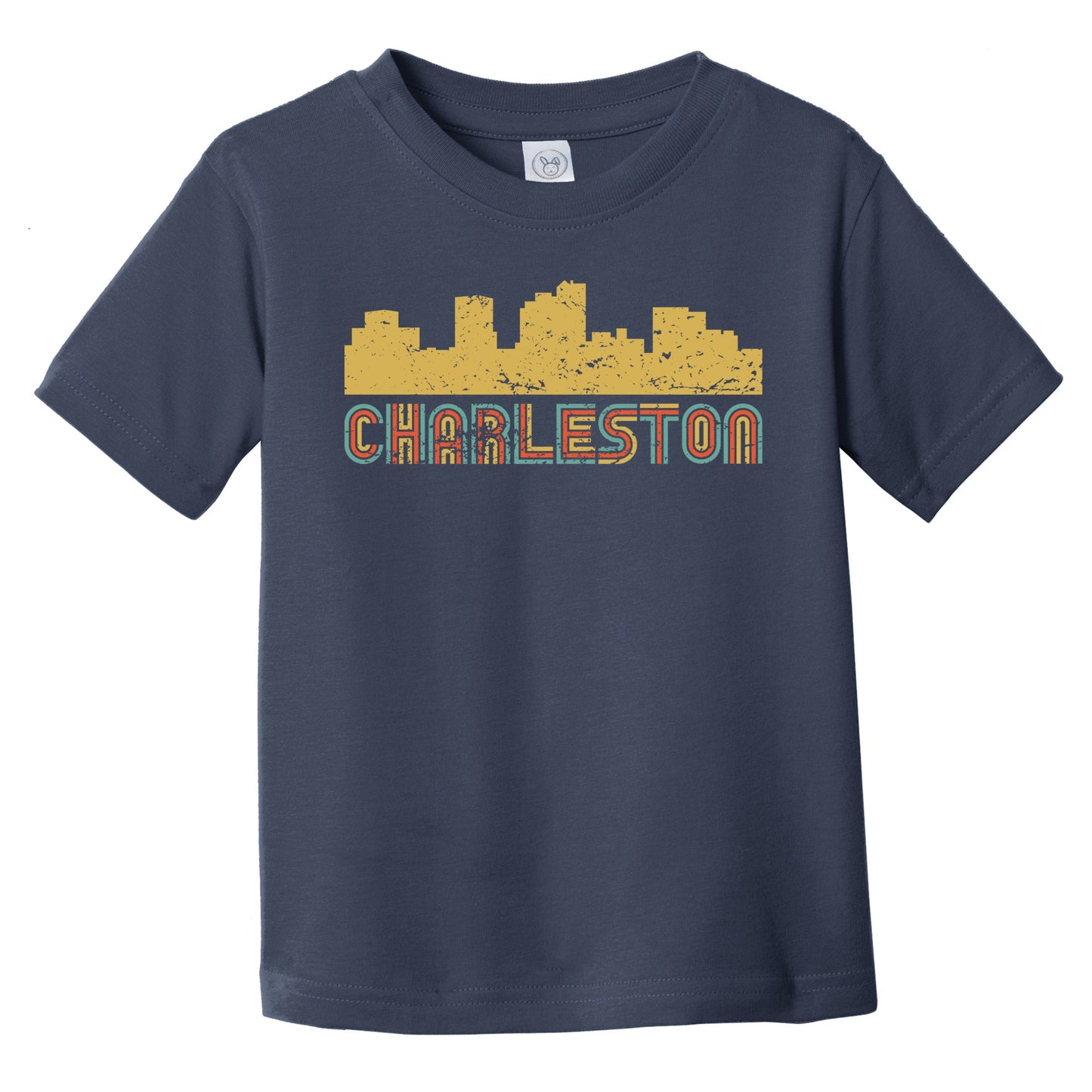 Retro Charleston West Virginia Skyline Infant / Toddler T-Shirt