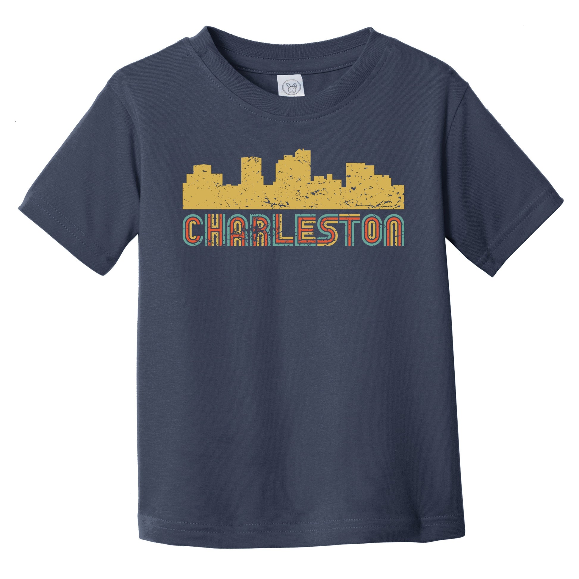 Retro Charleston West Virginia Skyline Infant / Toddler T-Shirt