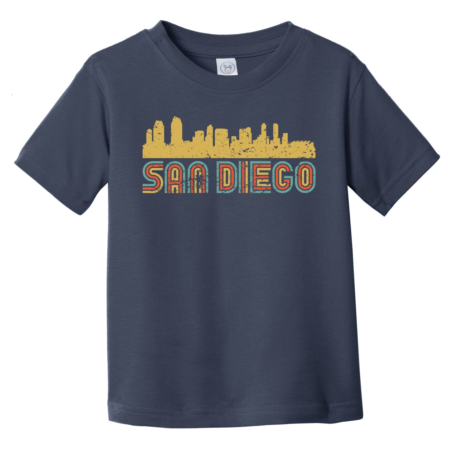 Retro San Diego California Skyline Infant / Toddler T-Shirt