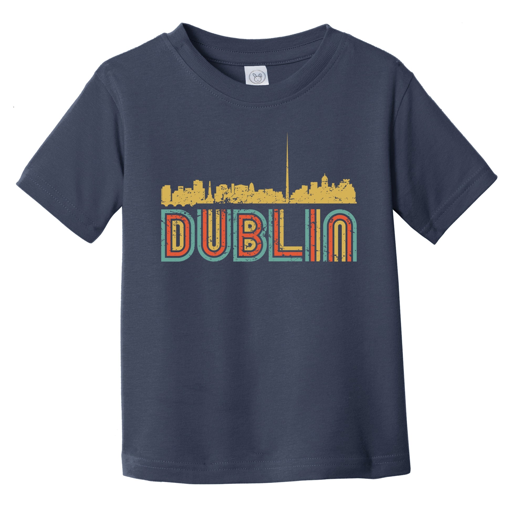 Retro Dublin Ireland Skyline Infant / Toddler T-Shirt