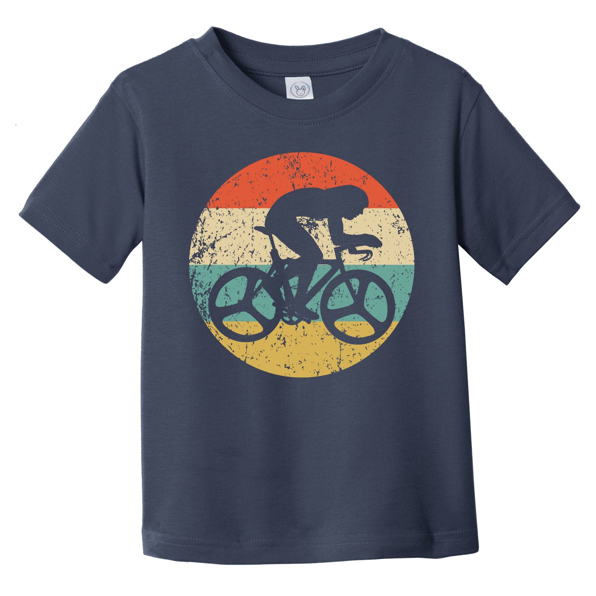 Retro Cyclist Icon Bike Infant Toddler T-Shirt