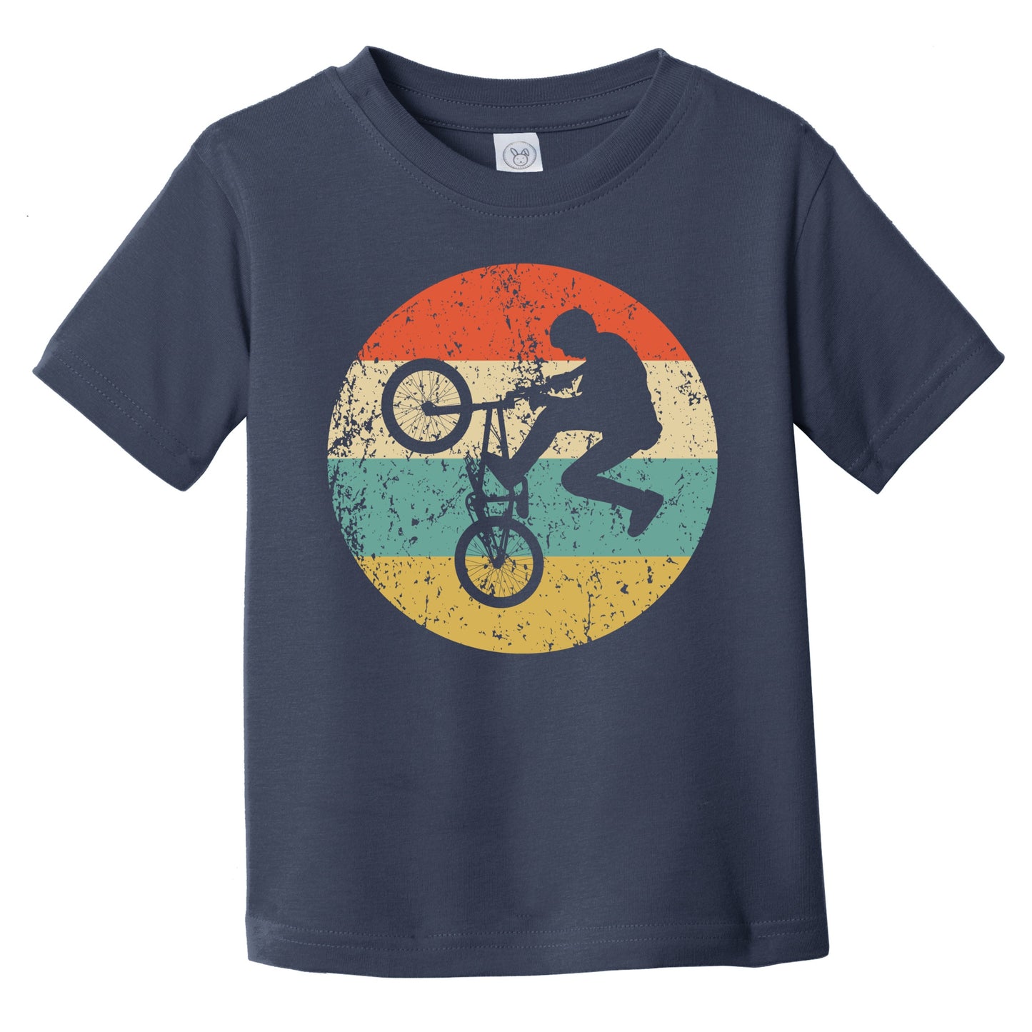 Retro BMX Ride Icon Bike Infant Toddler T-Shirt