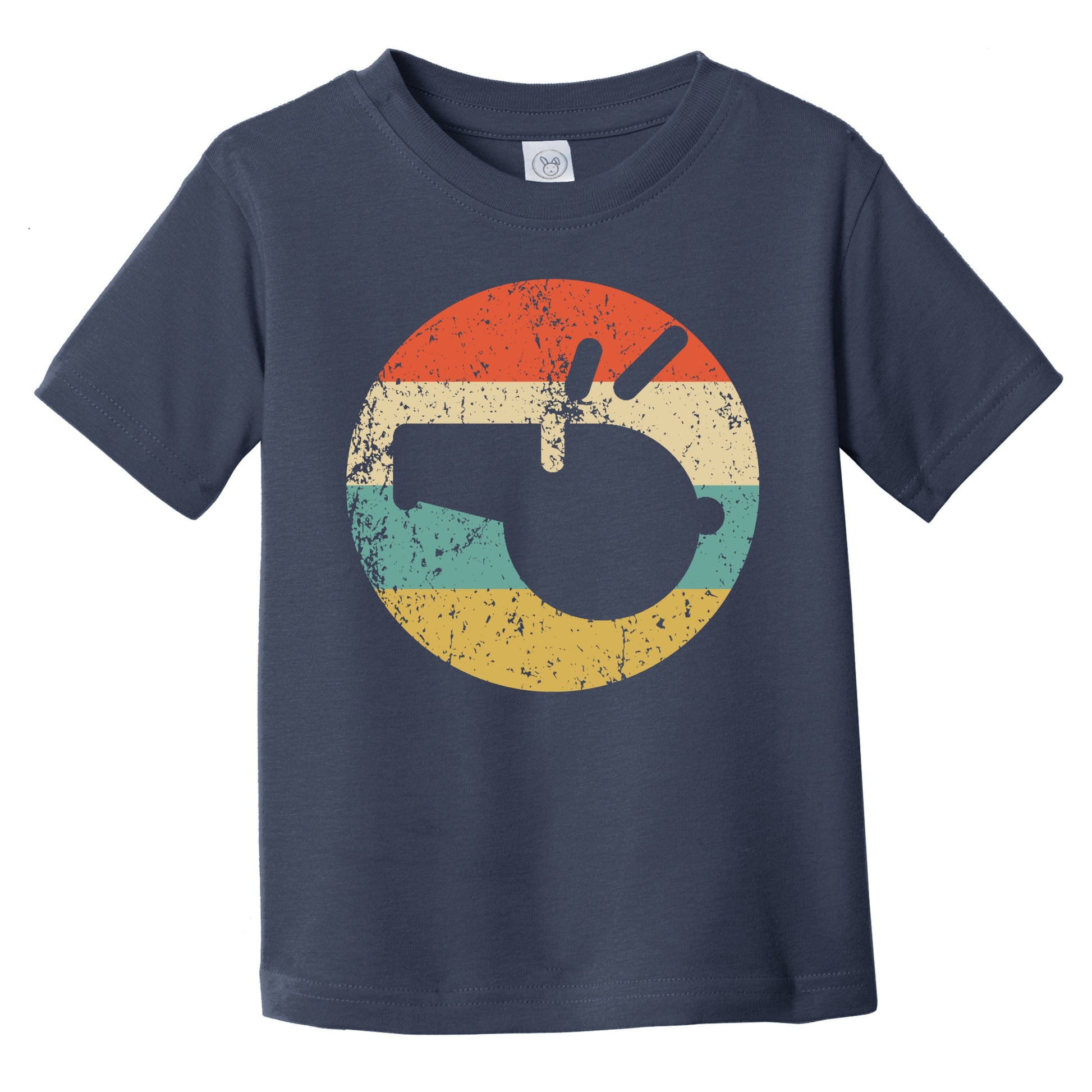 Retro Whistle Icon Referee Coach Infant Toddler T-Shirt