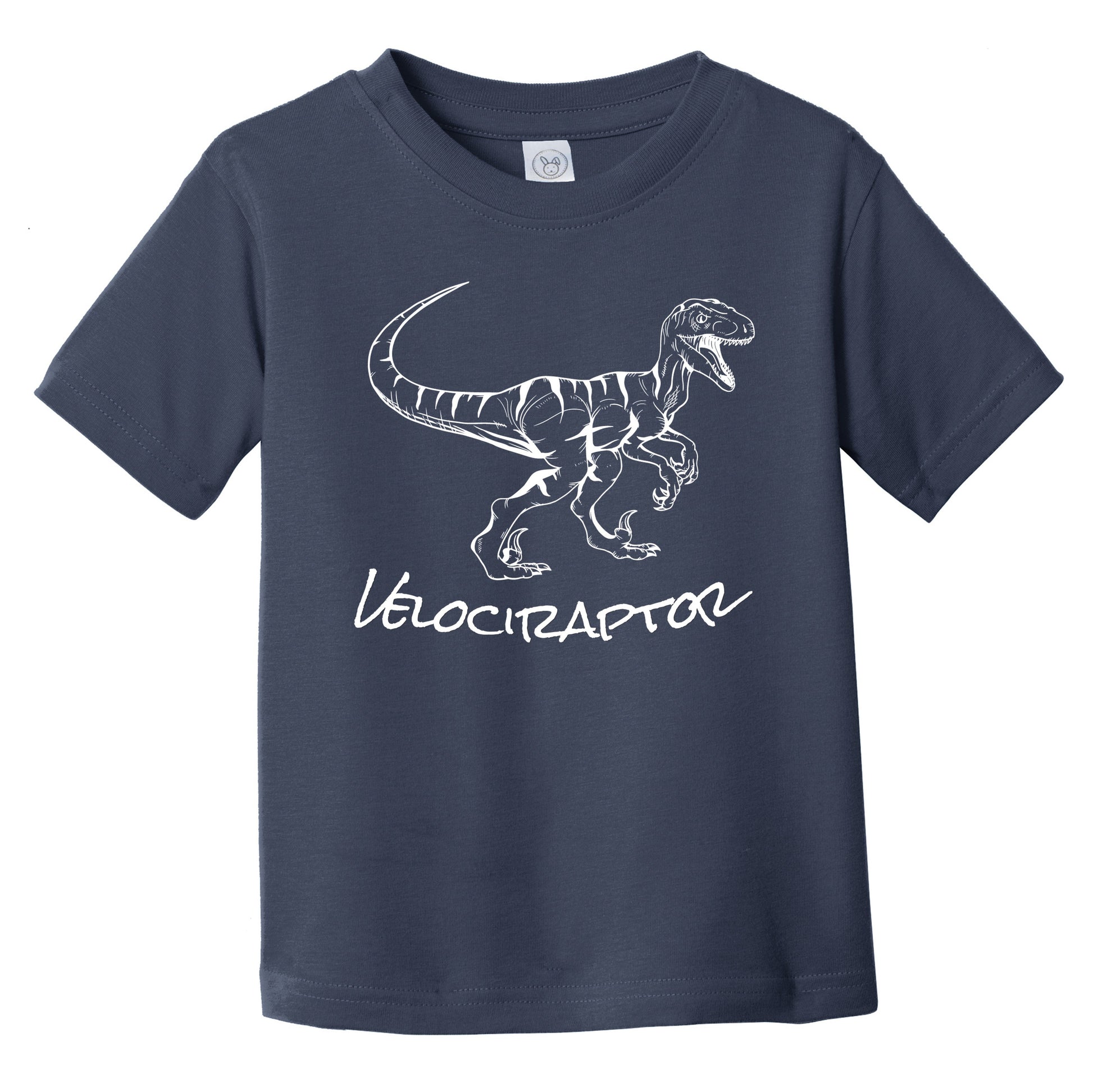 Velociraptor Sketch Cool Prehistoric Animal Raptor Dinosaur Infant Toddler T-Shirt